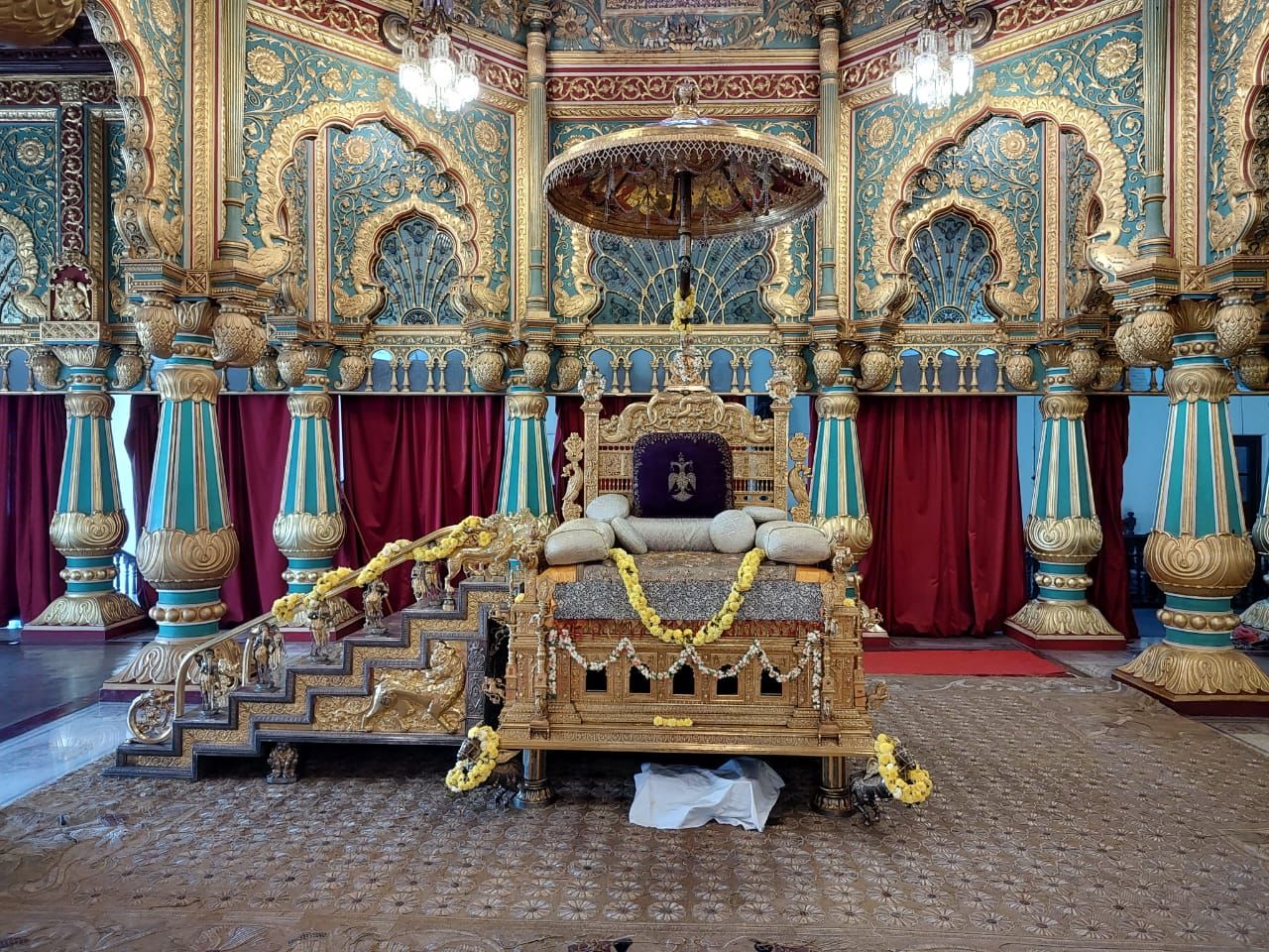 Throne of the palace