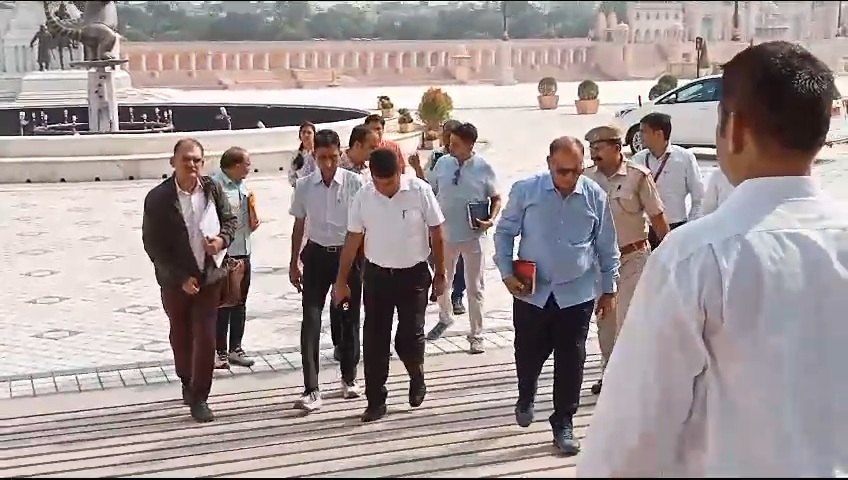 NGT team arrived to inspect the riverfront