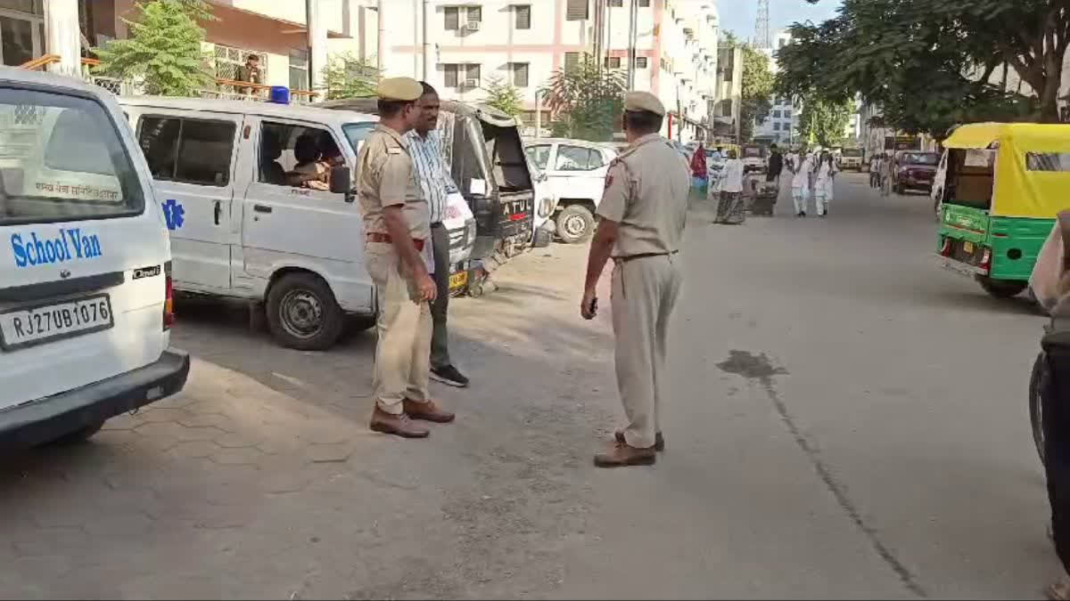 A foreign woman was shot in Udaipur. Her condition is now stable and the police are probing the circumstances, including her stay and travel companions.