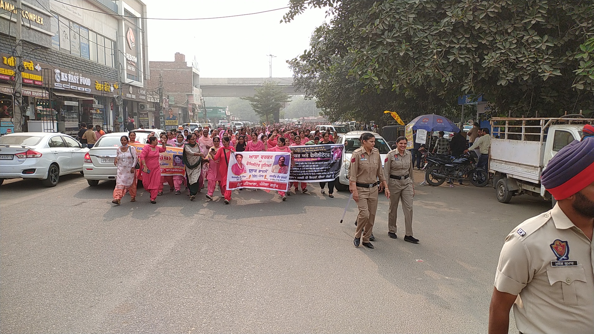 ASHA WORKERS PROTEST