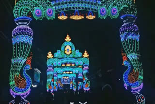 People from India and other countries come down to Chandannagar during Jagaddhatri Puja celebrations, all thanks to the eye-catching show of lights on display.