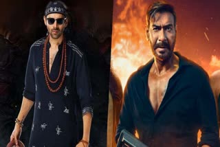 Singham Again Vs Bhool Bhulaiyaa 3 Box Office Day 8