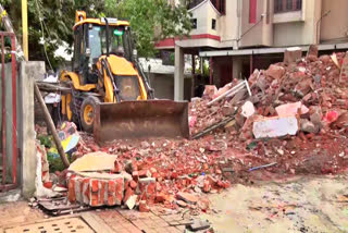 HYDRA DEMOLISH IN FILM NAGAR TODAY