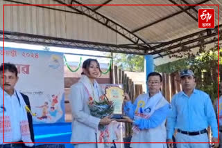 Dhemaji HS School Sports Festival inaugurated by Lovlina Borgohain