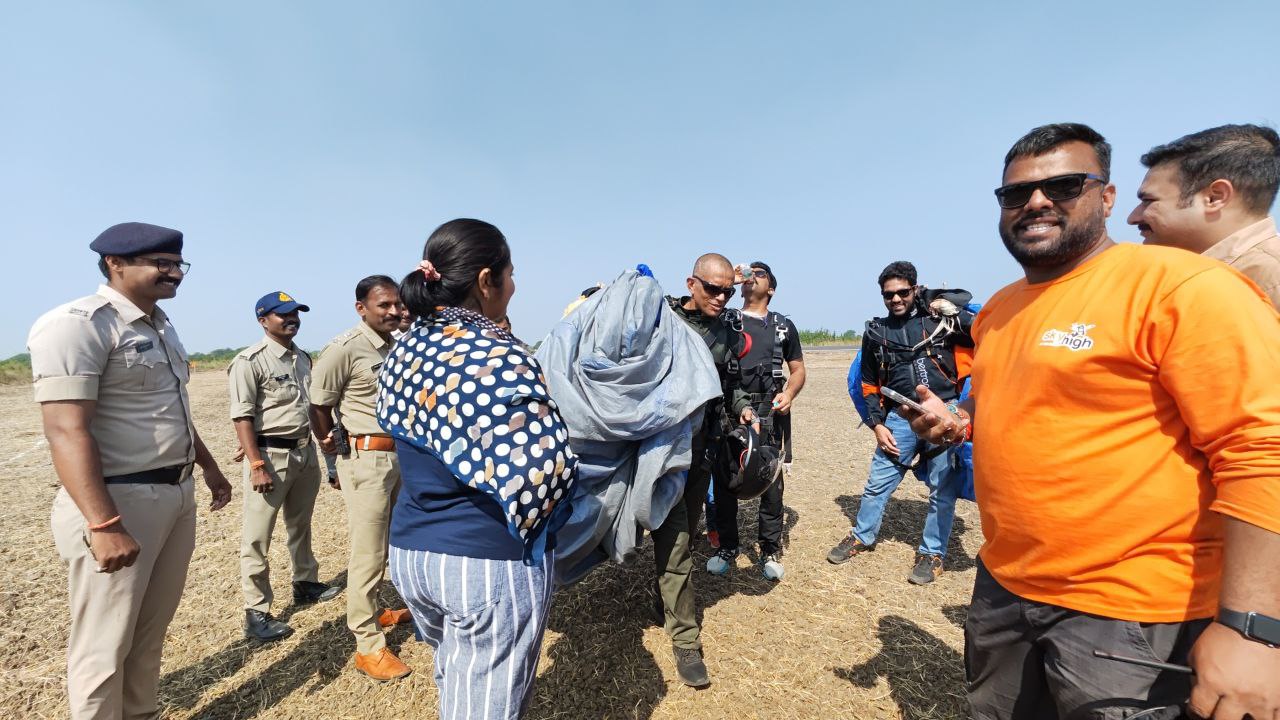 Ujjain Sky diving festival