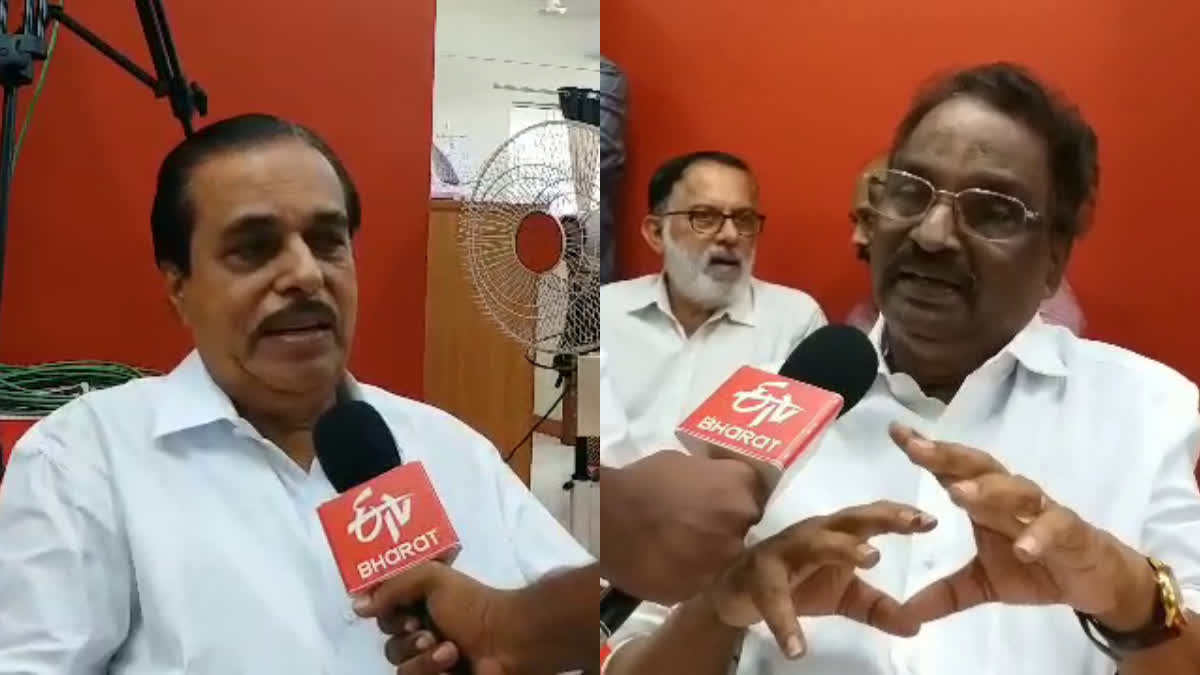 M Vijayakumar About Kanam Rajendran  AK Balan About Kanam Rajendran  Kanam Rajendran Death  Kanam Rajendran funeral  M Vijayakumar And AK Balan On Kanam Rajendran  സിപിഐ നേതാവ് കാനം രാജേന്ദ്രന്‍ മരണം  കാനം രാജേന്ദ്രന്‍ പൊതുദര്‍ശനം  കാനം രാജേന്ദ്രനെ കുറിച്ച് എം വിജയകുമാര്‍  കാനം രാജേന്ദ്രനെ കുറിച്ച് എകെ ബാലന്‍  Tribute To Kanam Rajendran