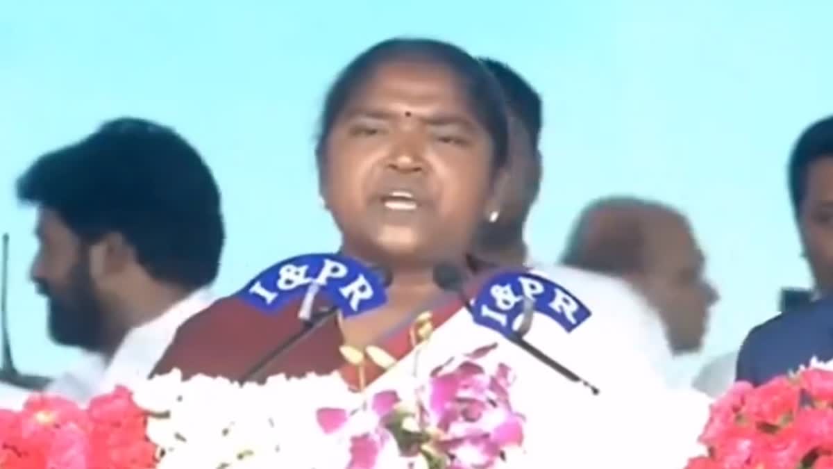 who-is-telangana-congress-minister-seethakka