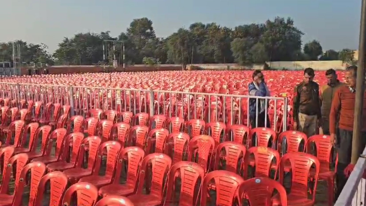 Bharat Jan Vishwas Rally in Mahendragarh