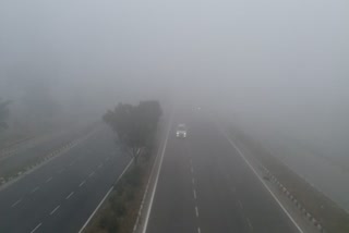 Haryana Weather Cold fog Delhi NCR Chandigarh Sardi kohra Haryana News