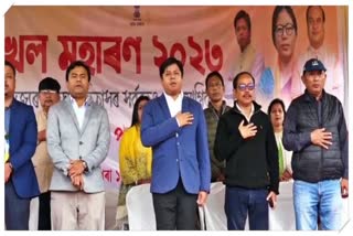 Taranga Gogoi inaugurates Khel Maharan 2023 program