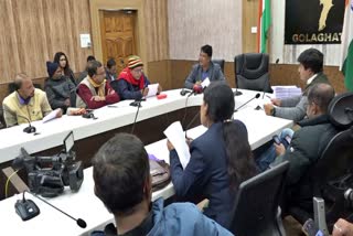 Golaghat additional DC PRESS MEET REGARDING DRAFT VOTER LIST