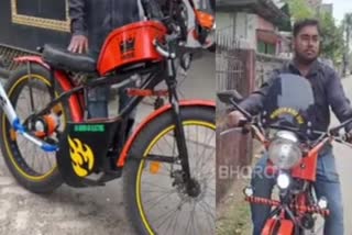 Youth Made e Bike At Home