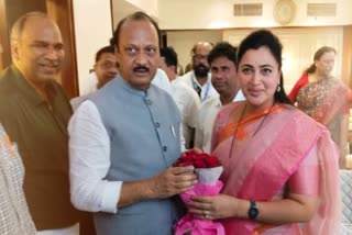 Navneet Rana Meet Ajit Pawar