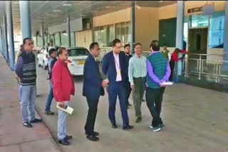 Inspection of Bokaro airport