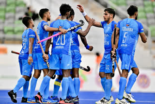 India Men's Hockey Junior Team registered a dominating victory over Canada by 10-1, finishing second in the Pool C to book the seats at the quarterfinal at the National Hockey Stadium in Bukit Jail. Kaula Lumpur on Saturday.