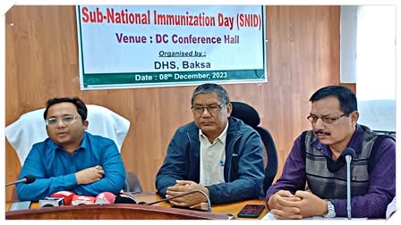 Sub National Immunization Day 2023 program to be held in Baska on 10th Dec