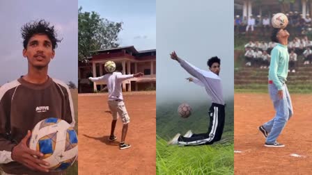 muhammed riswan areekode freestyle football video Malappuram