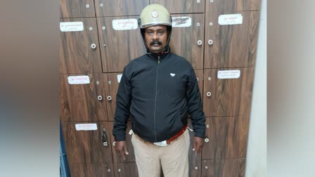 Etv Bharatfake-policeman-arrested-for-cheating-public-in-bengaluru