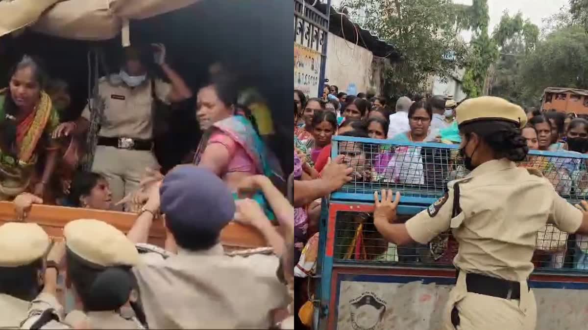 Asha Workers Protest