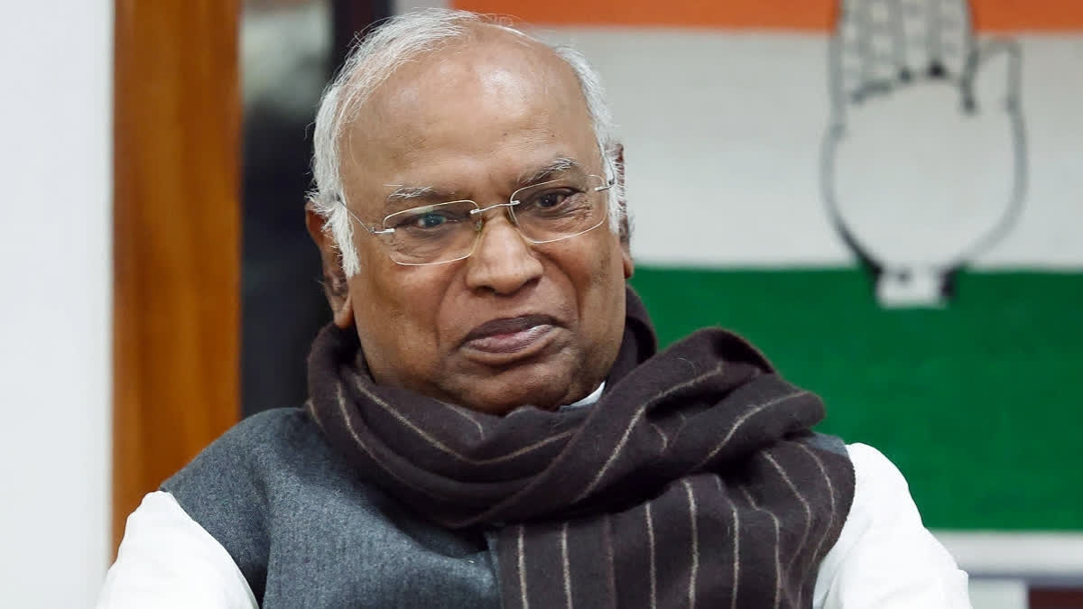 File photo of Mallikarjun Kharge