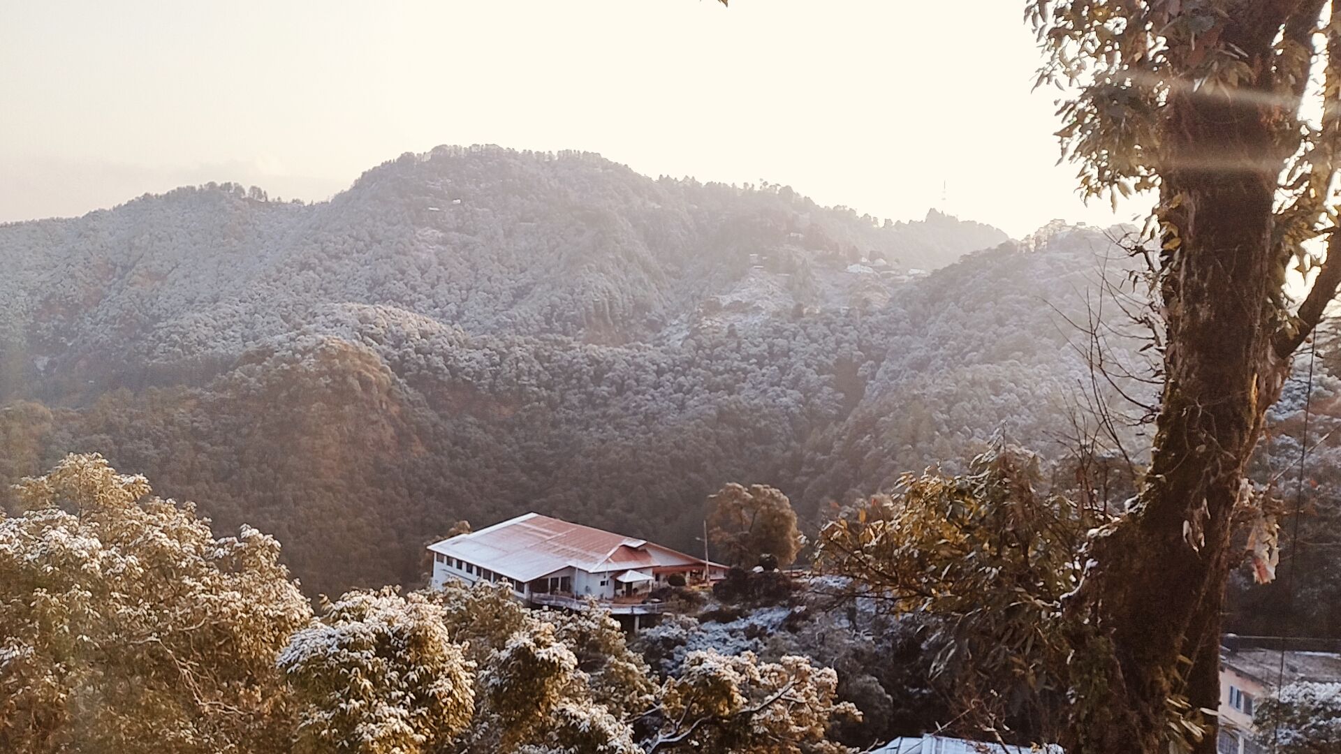 FIRST SNOWFALL IN UTTARAKHAND