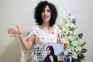 The Nobel committee, for the first time, spoke to 2023 peace prize winner Narges Mohammadi, who is lodged in an Iranian prison and is out on temporary medical leave after undergoing a bone surgery.