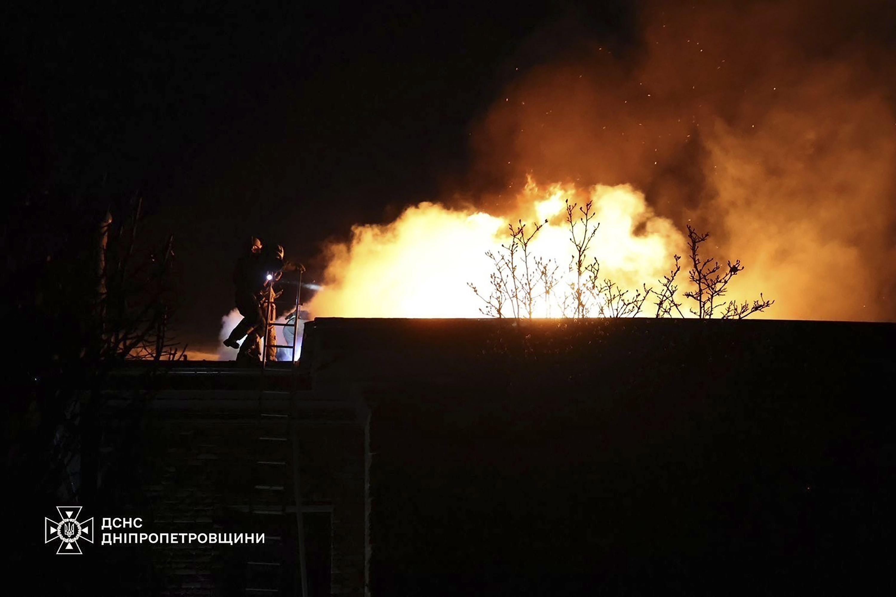 The silent black-and-white surveillance camera video of Russia's missile attack on the Ukrainian city of Dnipro was brief but chilling as six huge fireballs pierced the darkness and slammed into the ground at an astonishing speed