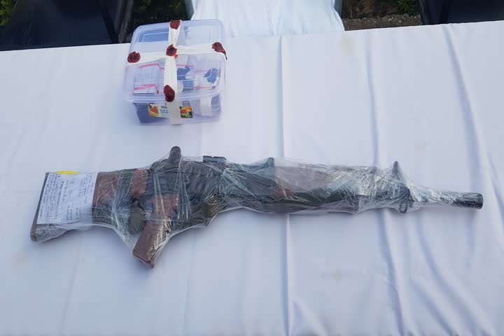 Arms recovered