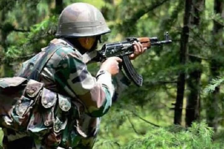 Kulgam encounter: Militant killed, search on