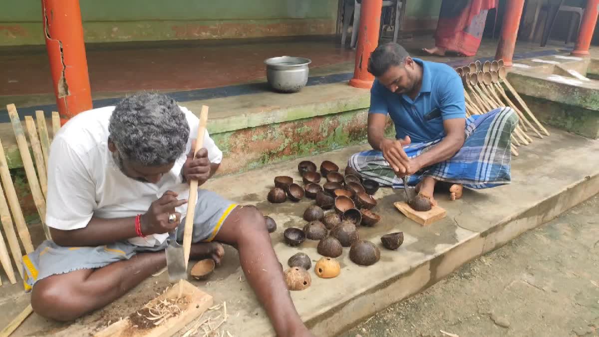 Coconut Shell Ladle