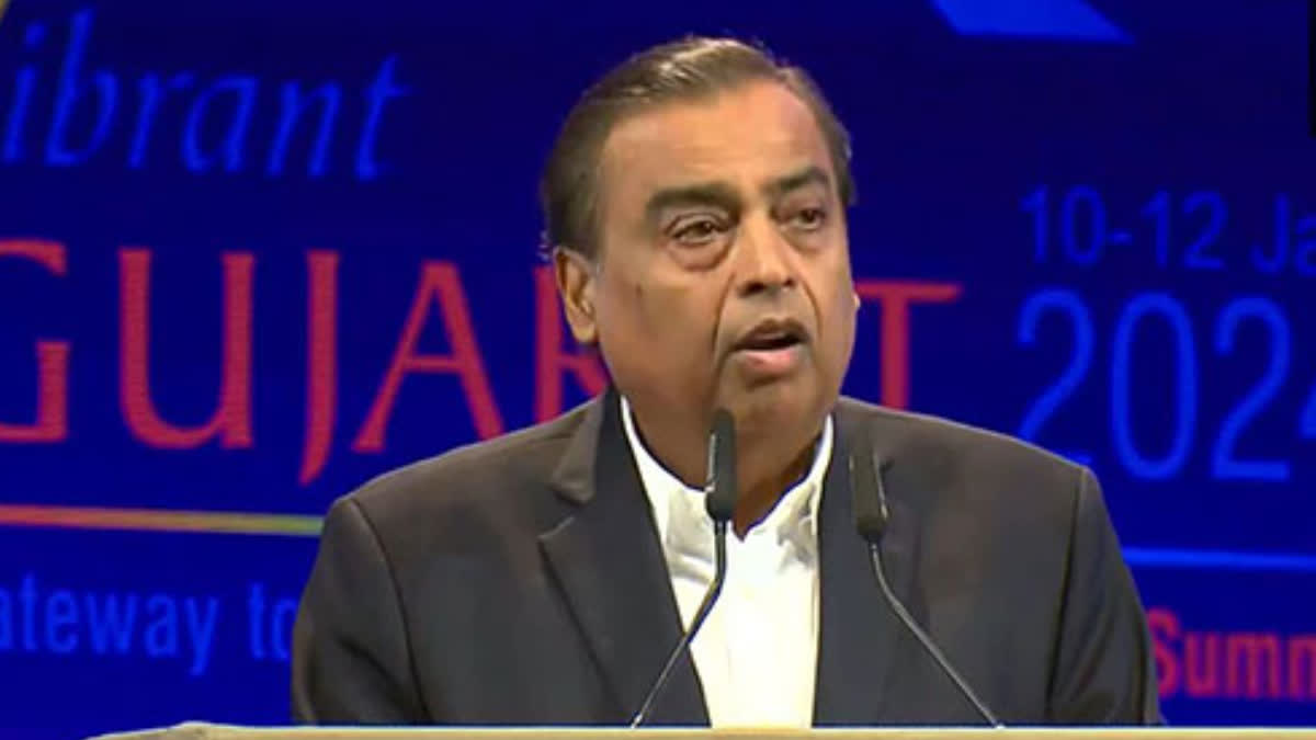 Mukesh Ambani Photo Taken From ANI