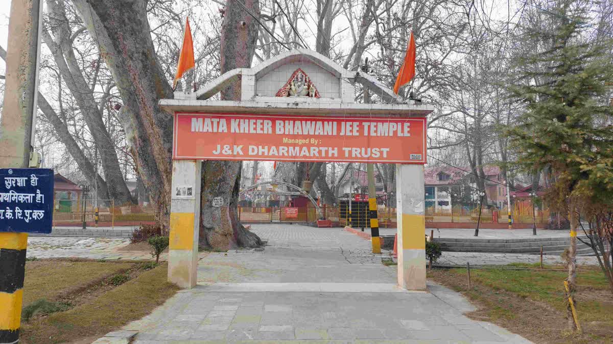 Last year, 1.75 lakh pilgrims visited Kheer Bhawani