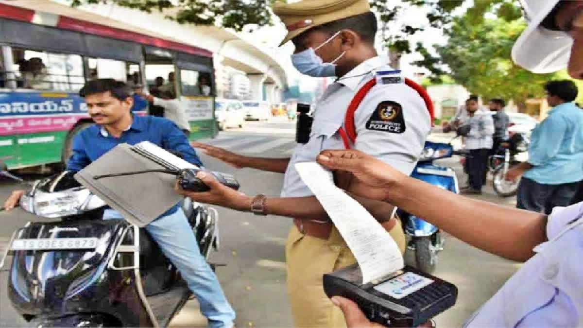 Telangana Traffic Challan