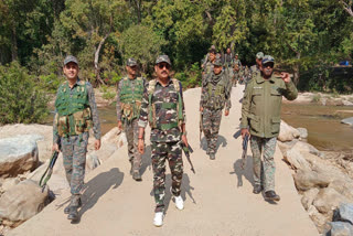 Zonal IG of Palamu and Latehar SP inspected Budhapahada area