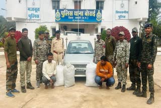 Ganja smuggler arrested in Dhamtari