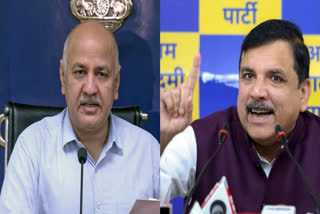 AAP MP Sanjay Singh and former Deputy Chief Minister Manish Sisodia jusdicial custody extended by a Delhi Court