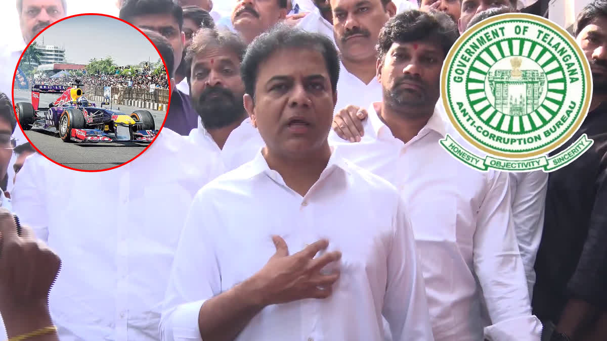 KTR Attend ACB Enquiry in Formula E Race Case