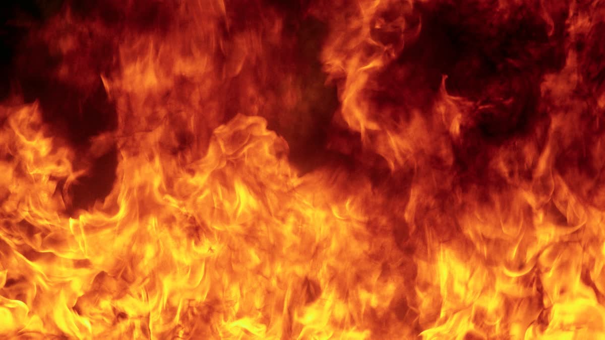 FIRE BREAKS OUT IN BANKURA