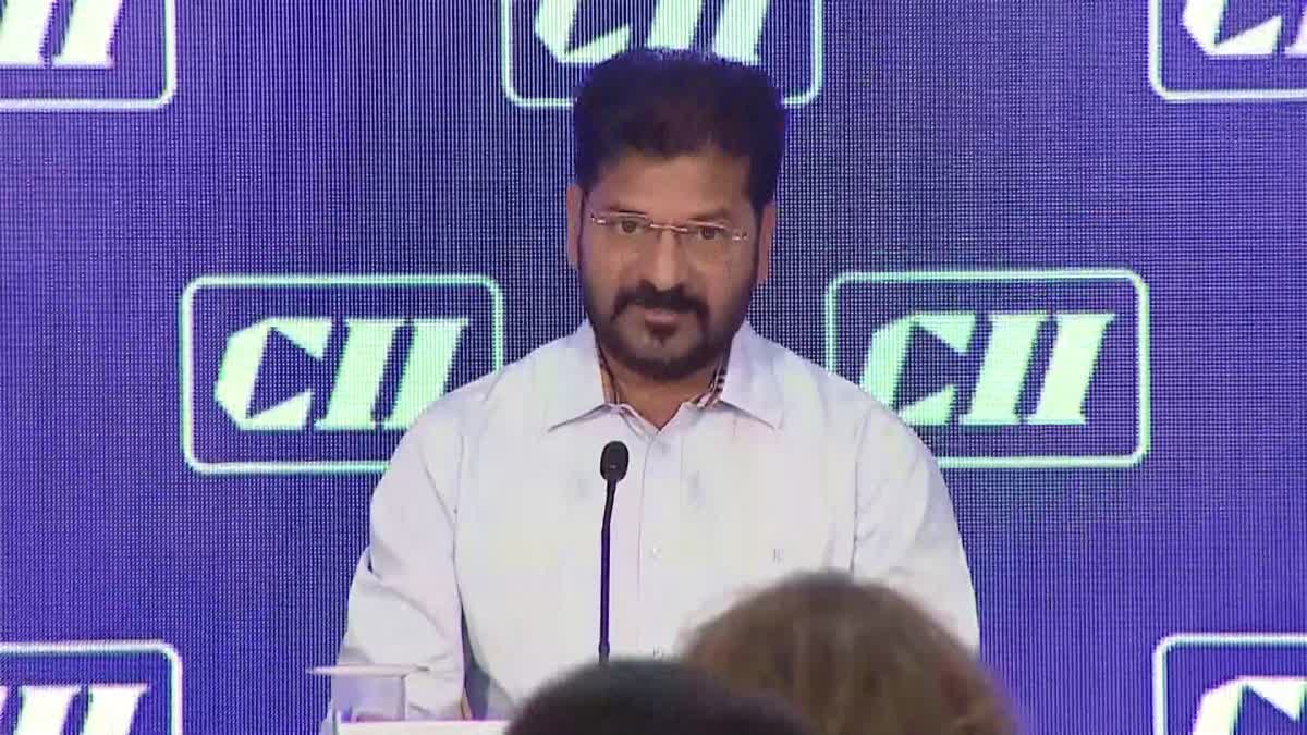 CM Revanth Reddy in CII Meeting