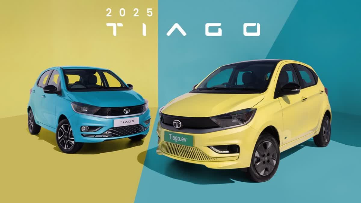 2025 Tata Tiago Tiago EV Tigor launched in India