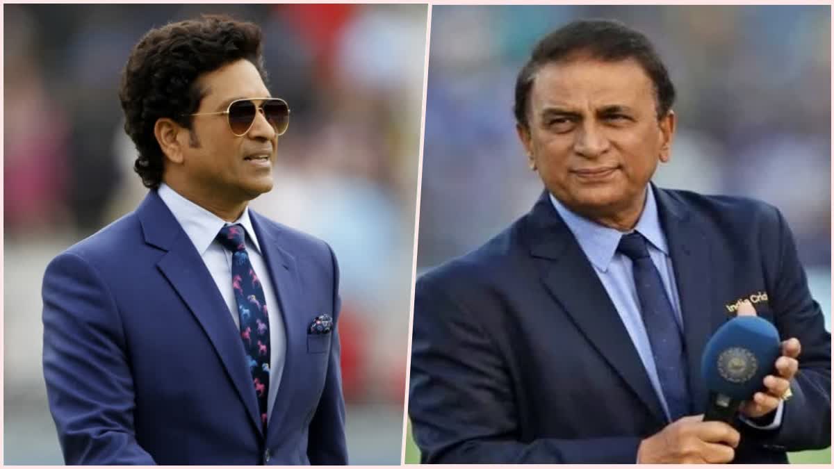 sachin tendulkar and sunil gavaskar