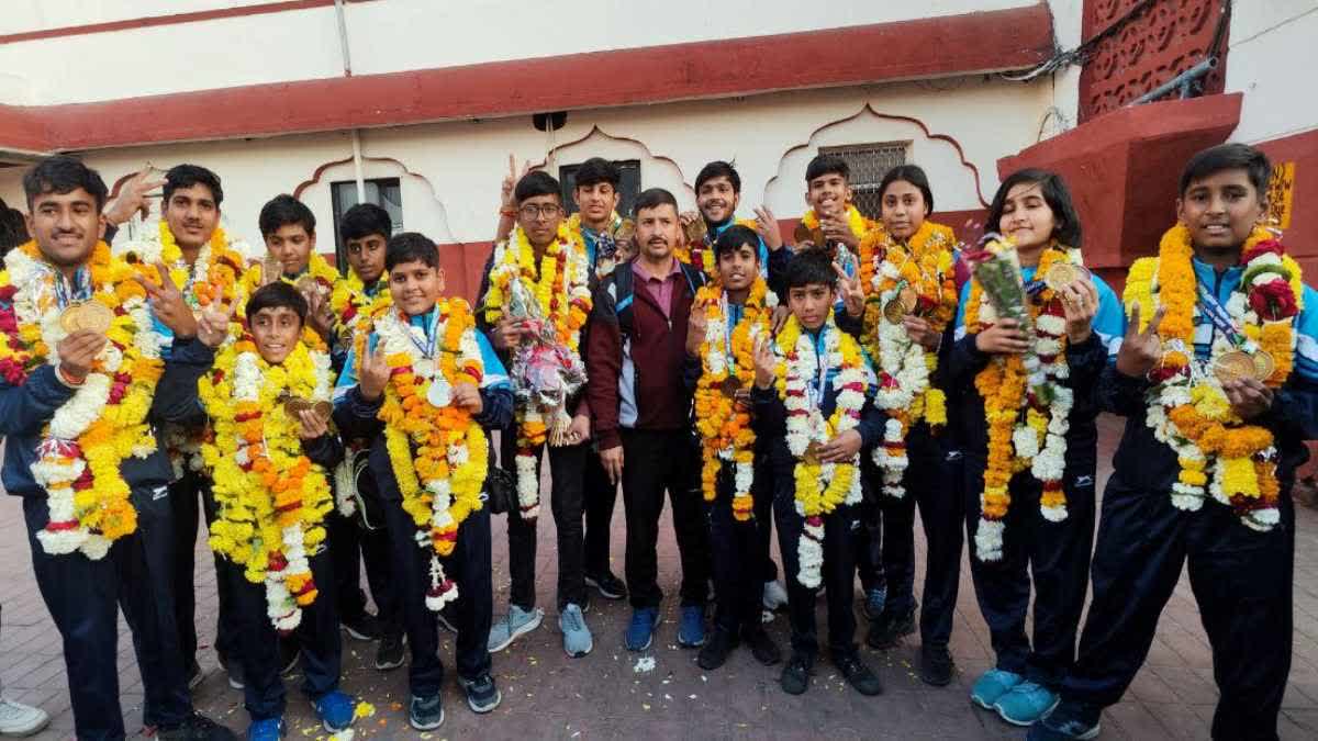 UJJAIN PLAYERS GOT 9 GOLD MEDALS