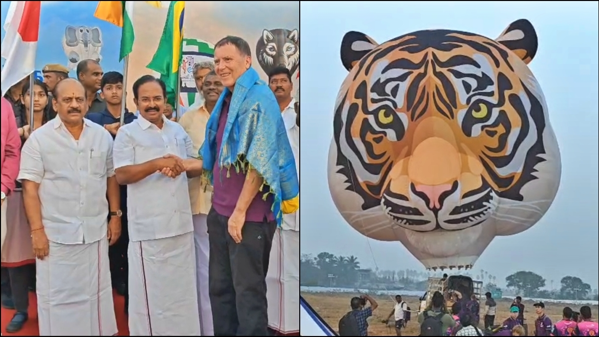 The three-day International Balloon Festival kickstarted at Thiruvidanthai in Mamallapuram from Friday