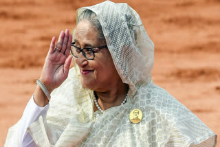 OUSTED PM SHEIKH HASINA