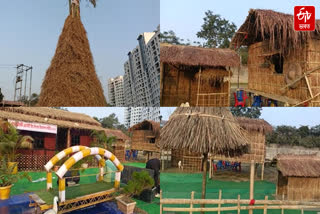 Bhogali Bihu celebration at Patharkonwari in Guwahati