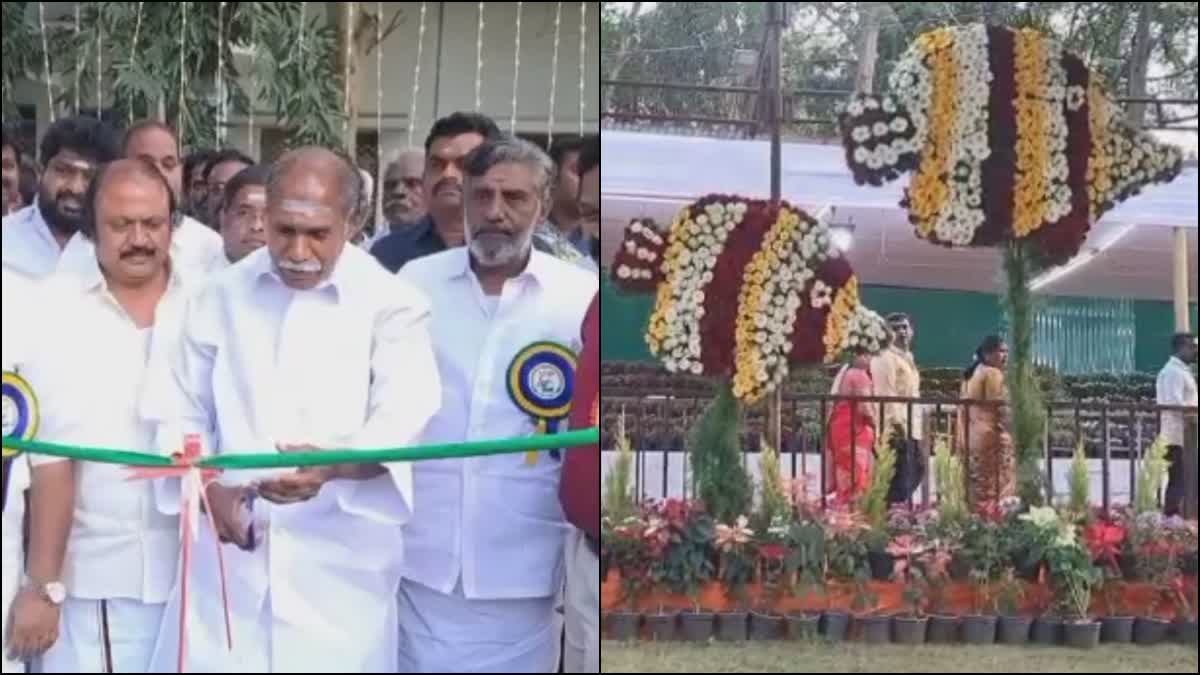 Puducherry flower show