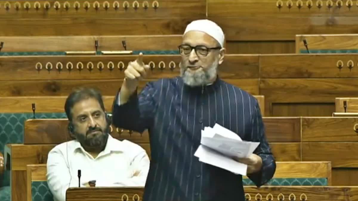 Owaisi in Lok Sabha