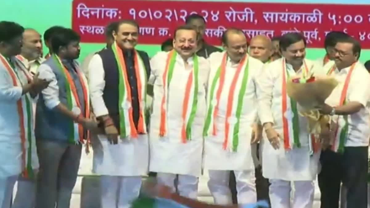 सिद्दीकी यांचा राष्ट्रवादी काँग्रेस पक्षात प्रवेश