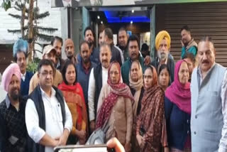 Election observers reached Amritsar to boost the enthusiasm of the party workers for the Congress rally to be held in Samrala
