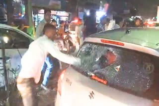 Attack On Nikhil Wagle Car